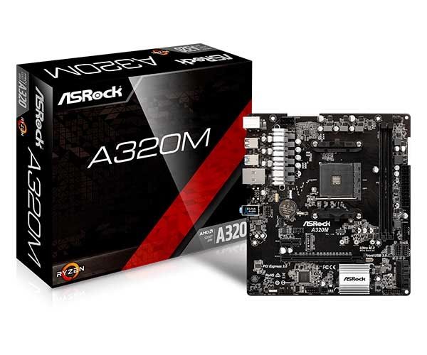 Asrock a320 какой процессор можно поставить