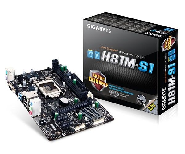 Gigabyte ga h81m s1 совместимость видеокарт